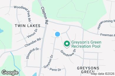 Map image of the property - 710 Greyson Dr
