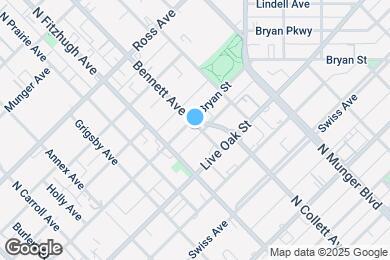 Map image of the property - The Bryan Apartments