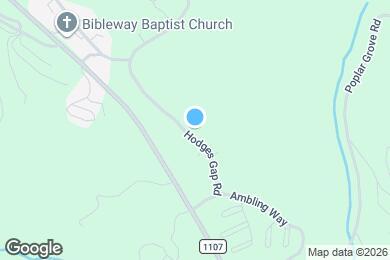 Map image of the property - 945 Hodges Gap Rd