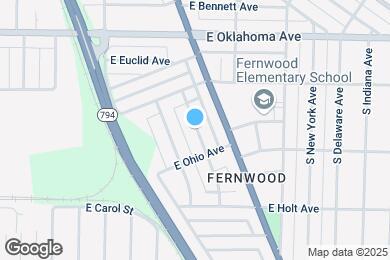 Map image of the property - 3263 S Springfield Ave