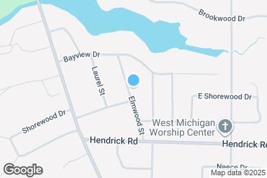 Map image of the property - 4872 Elmwood St