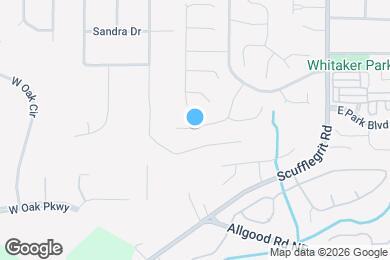 Map image of the property - 1328 Glenover Way