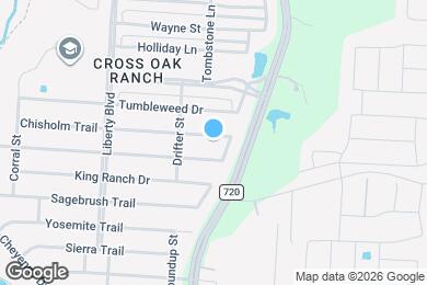 Map image of the property - 9104 Chisholm Trail