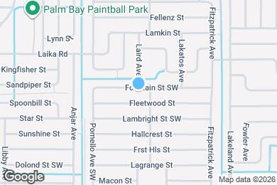 Map image of the property - 518 Fountain St SW
