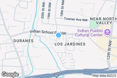 Map image of the property - Valley Apartments