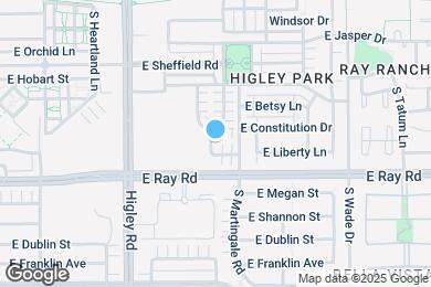 Map image of the property - 1543 S Sinova Ave