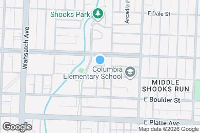 Map image of the property - 513 N Franklin St