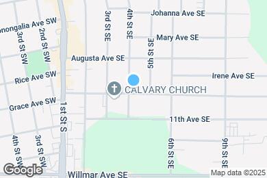 Map image of the property - 929 4th St SE