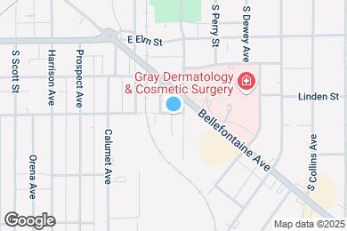 Map image of the property - 504 1/2 S Shawnee St