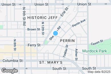 Map image of the property - 1311 Richards St