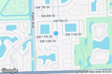 Map image of the property - 1110 SW 98th Terrace