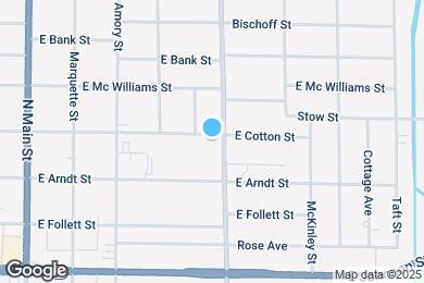 Map image of the property - 198 E Cotton St
