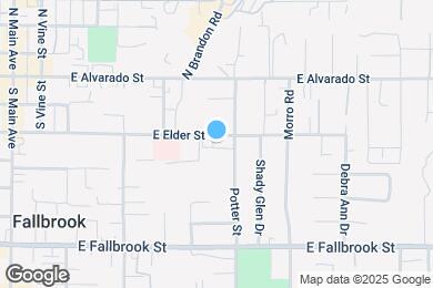 Map image of the property - 713 E Elder St
