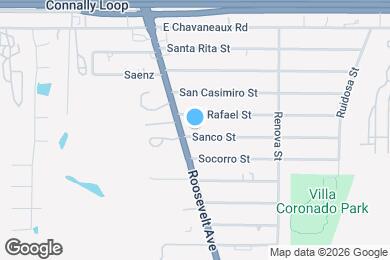 Map image of the property - 1311 Sanco St