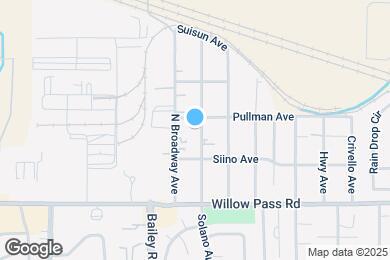 Map image of the property - 101 Solano Ave