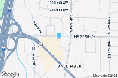 Map image of the property - 205 Apartments