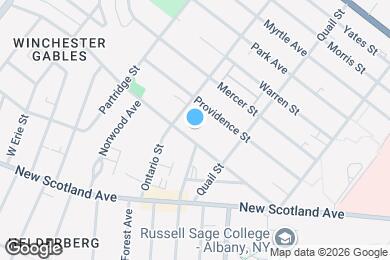 Map image of the property - 115 Woodlawn Ave