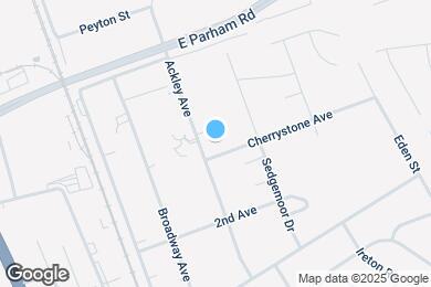 Map image of the property - 8603 Ackley Ave