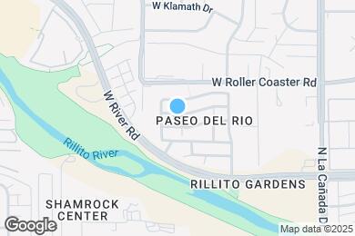 Map image of the property - 1691 W Gleaming Moon Ln