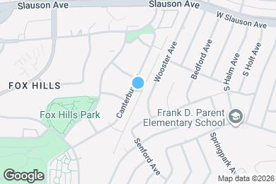 Map image of the property - 5950 Canterbury Dr