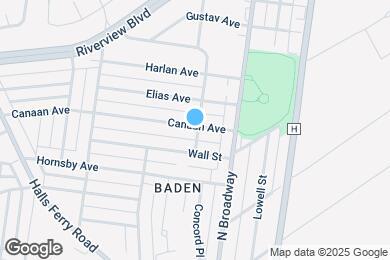 Map image of the property - 844 Canaan Ave