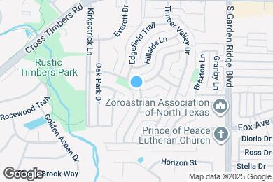 Map image of the property - 1510 Wood Creek Dr