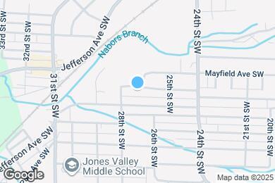 Map image of the property - 2709 Powderly Ave SW