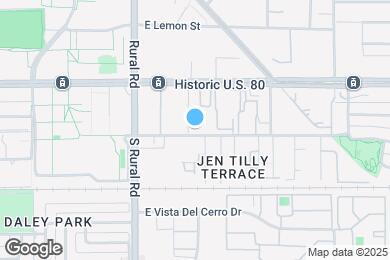 Map image of the property - 1014 E Spence Ave