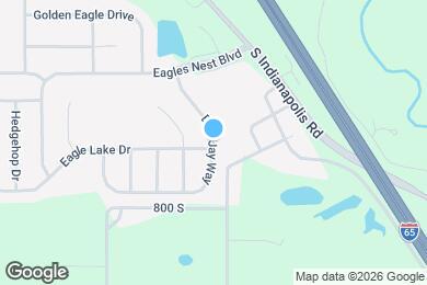 Map image of the property - 7817 Blue Jay Way