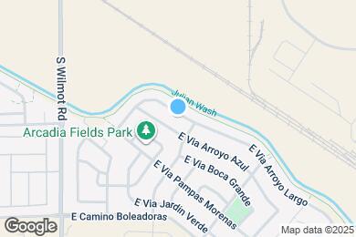 Map image of the property - 6566 E Via Arroyo Largo