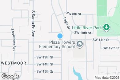 Map image of the property - 1117 Penn Ln