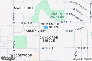 Map image of the property - 9721 W 83rd Ter