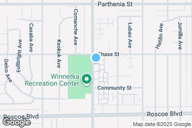 Map image of the property - 8470 Winnetka Ave