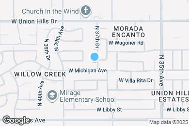 Map image of the property - 3729 W Villa Maria Dr
