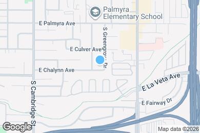 Map image of the property - 1403 E Chalynn Ave