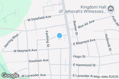 Map image of the property - 116 E Edgewood Dr