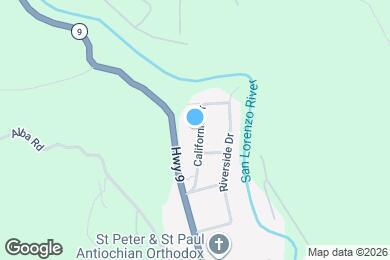 Map image of the property - 10311 California Dr