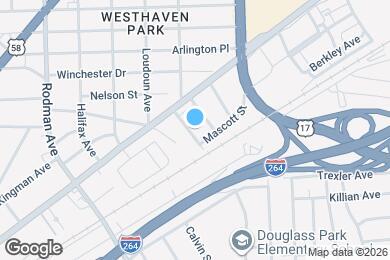 Map image of the property - 305 Dixie Ave