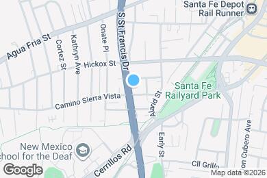 Map image of the property - 715 S St Francis Dr