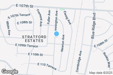 Map image of the property - 10815 Bennington Ave