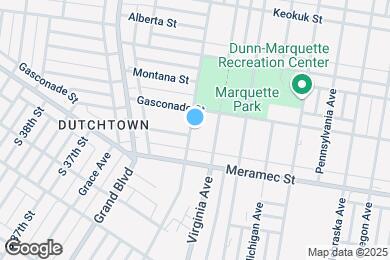 Map image of the property - 4120 Louisiana Ave