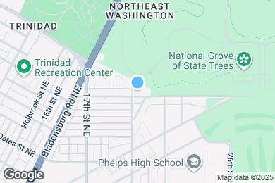 Map image of the property - 1904 M St NE