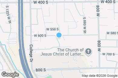 Map image of the property - 623 S 1030 W