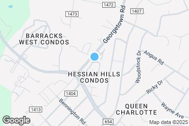 Map image of the property - 144 Hessian Hills Cir