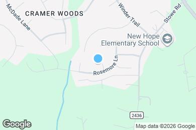 Map image of the property - 4809 Weber Ct