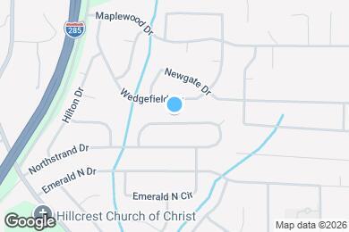 Map image of the property - 4163 Northstrand Dr