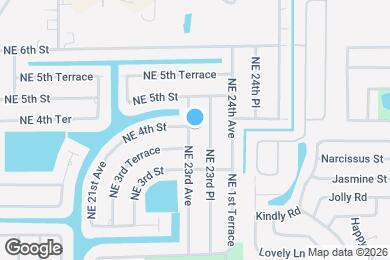 Map image of the property - 325 NE 23rd Ave