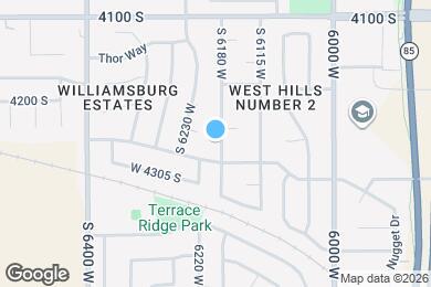 Map image of the property - 4256 S 6180 W