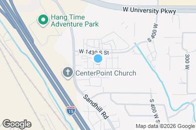 Map image of the property - 1494 S 590 W
