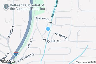 Map image of the property - 2080 Bluffton Way